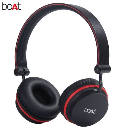 boAt Super Bass Rockerz 400 Bluetooth On-Ear Headphones with Mic 
