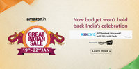amazon great indian sale is live now with extra 10% discount sbi cards
