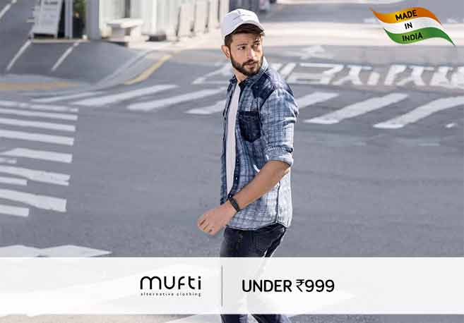 STEAL THE DEAL:  Mufti Under Rs. 999