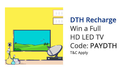 Win a Full HD LED Tv on DTH Recharge