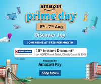 amazon prime day sale great discount and cashbacks