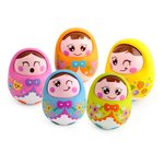 Push and Shake Wobbling Roly Poly Tumbler Doll