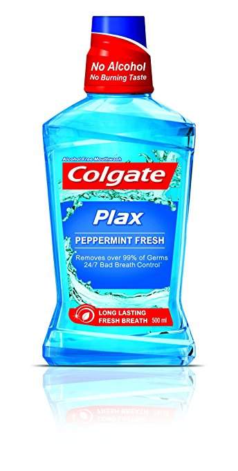 Colgate Plax Peppermint Mouthwash - 500 ml