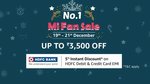 Mi Fan sale no.1 from 19th - 21st December great offer on mobiles