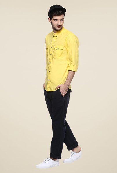 Yepme Yellow Parkinn Premium Shirt
