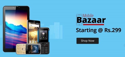 Trending Offers on Mobile Bazaar Start from Rs.299