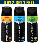 Offer : Buy 2 Get 1 Free Park Avenue Body Deo at just Rs.393