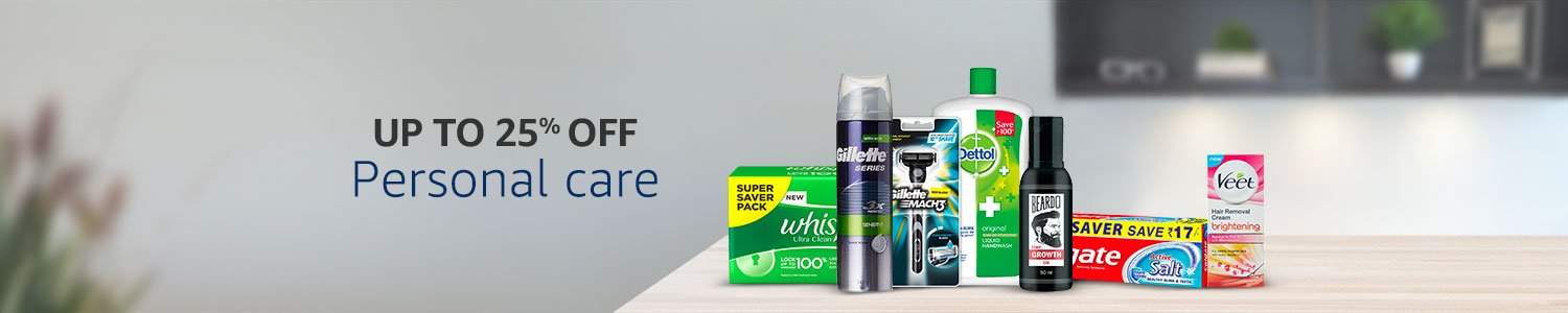Upto 25% Off on Personal Care