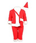 Santa Clause kids Dress for XMAS celebration for Both Boys and girls