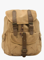 Buy : Brown Canvas Backpack