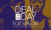 Adidas : Flat 60% off  Deal of the day