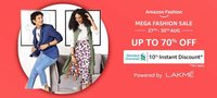 mega fashion sale (amazon) up to 70% off