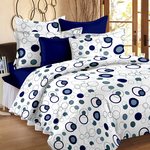 Home Bedsheet for Double Bed With 2 Pillow Covers Combo Set