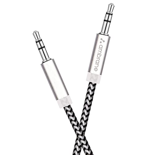 Ambrane A Ambrane 3.5mm Male to male Stereo AUX Cable Audio Cable