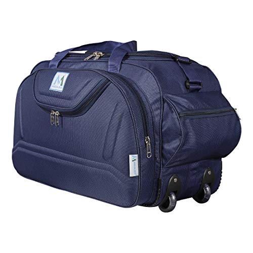 M MEDLER Epoch Nylon 55 litres Waterproof Strolley Duffle Bag- 2 Wheels