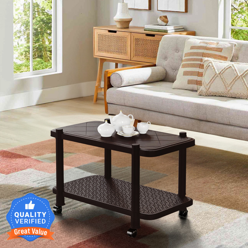 Mighty Home Centre Trolly Coffee Table