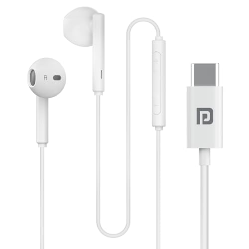 Portronics Conch Theta C in Ear Type C Wired Earphones with in Line HD Mic, Powerful - Flat 63% Off