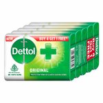 dettol original germ protection bathing soap bar 125gm (pack of 5)