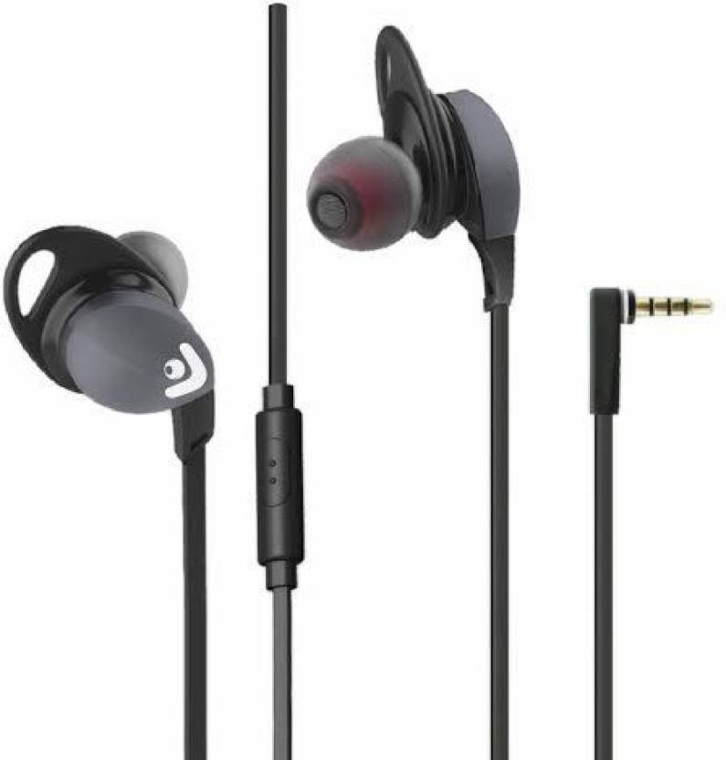 Envent Beatz 302 Grey Wired Headphone