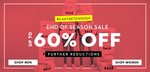 end of season sale - upto 60% off on clothing