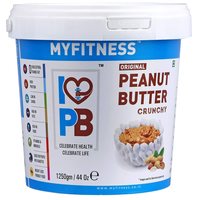 myfitness healthy peanut butter crunchy 1kg high in protien