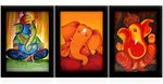 Ganesh Chaturthi Wall Frames from Tied Ribbons paintings