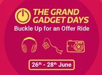 Flipkart Grand Gadget days Sale live now 