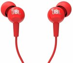 46% off on jbl c100si in-ear headphones with mic