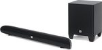 buy jbl cinema sb250 wireless soundbar with wireless subwoofer at 50% off