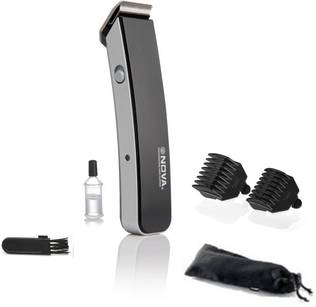 best offer today : nova nht 1045 bl cordless trimmer for men @ rs.299