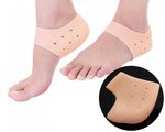 offer buy silicone gel heel pad socks for pain relief for men and women