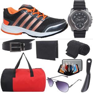 Rod Takes Men's Sports Shoes & Accessories Combo