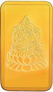 BIS Hallmarked Goddess Lakshmi Precious 24 (999) K 5 g Yellow Gold Bar