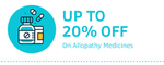 Offer : Get 20% off on all Allopathy Medicines