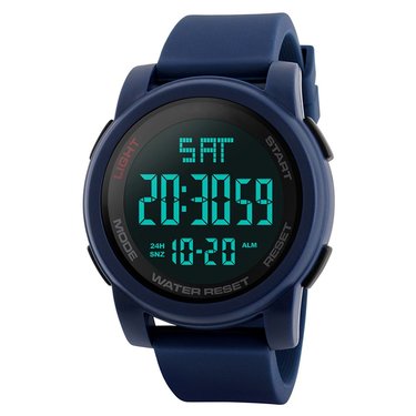 Digital Multi-functional Blue Outdoor Sports Watch for Men's & Boys