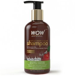 Buy today : WOW Apple Cider Vinegar Shampoo-No Sulphate  at Rs.349