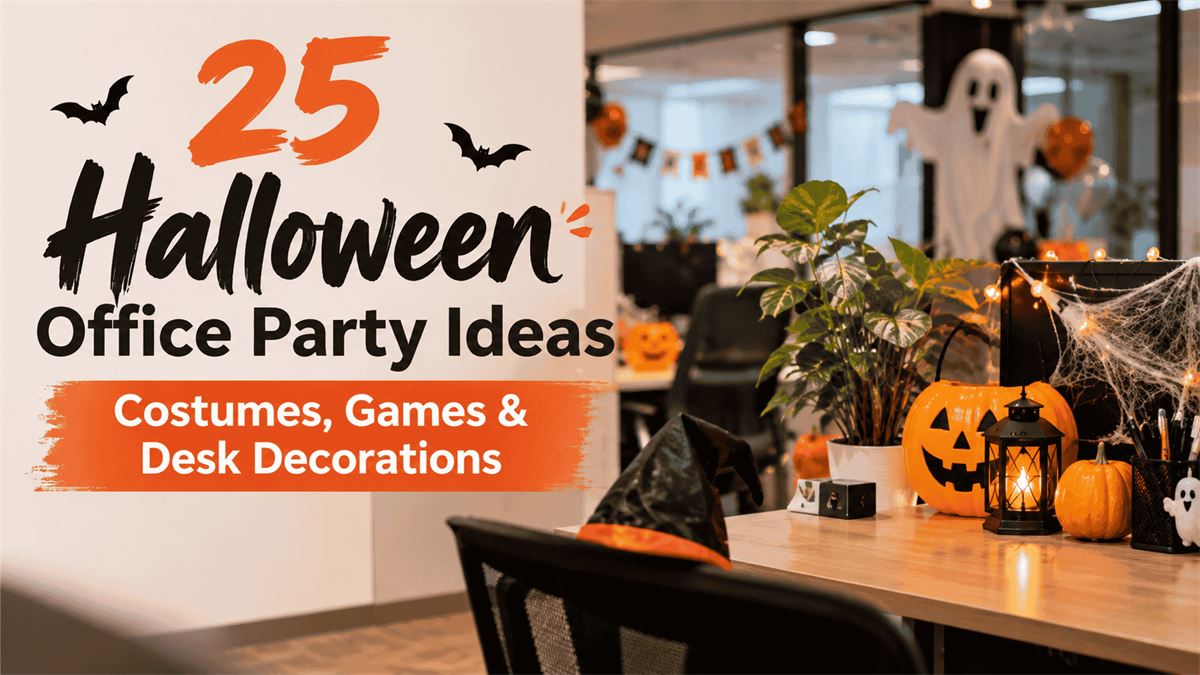 25 Halloween Office Party Ideas: Costumes, Games & Desk Decor