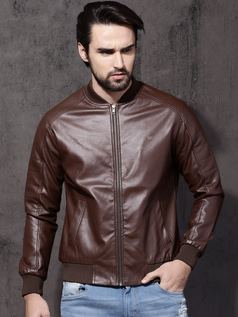 Solid Biker Jacket Roadstar
