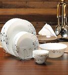 Buy Diva Mystrio Black 19 Pcs Dinner Set