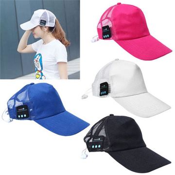 Wireless Bluetooth Baseball Cap Music Sun Hat Hands-free Phone Call Back