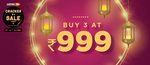 Jabong Diwali Sale : Buy 3 at Rs.999