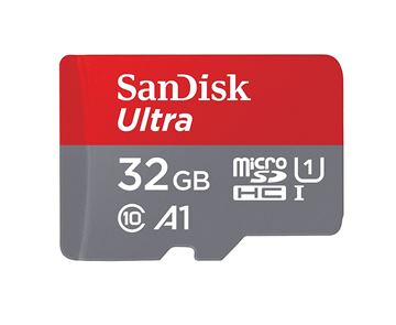 SanDisk 32GB Class 10 microSDXC Memory Card with Adapter