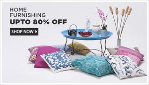 Up to 80% off on home furniture...