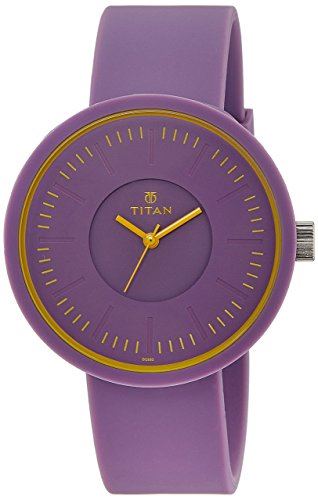 Titan Youth Analog Purple Dial Women's Watch