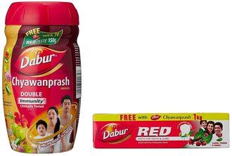 Dabur paste free with Dabur Chyawanprash