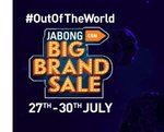 Jabong Big Brand Sale 27th - 30th july 55% - 80% off