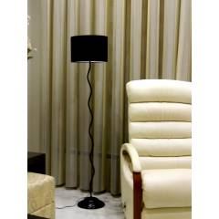 Tucasa Floor Lamp with Circular Shade