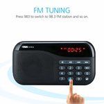 27% off on Portronics POR-141 Plugs Portable Speaker with FM & MicroSD card