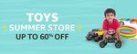 Offer : Get upto 60% off on Toys