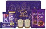 Cadbury Assorted Chocolates Diwali Gift Pack- With Glass Diyas Inside